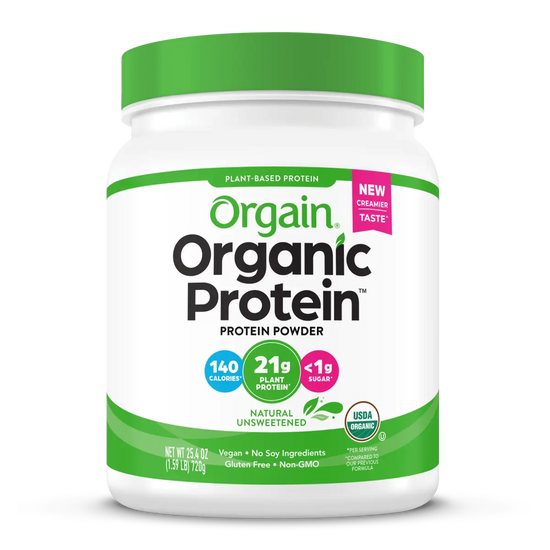 Orgain Organic Protein™ Powder — Natural Unsweetened (Case of 6)