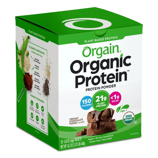 Orgain Organic Protein™ Powder (Case of 60, 6×10-Pack)
