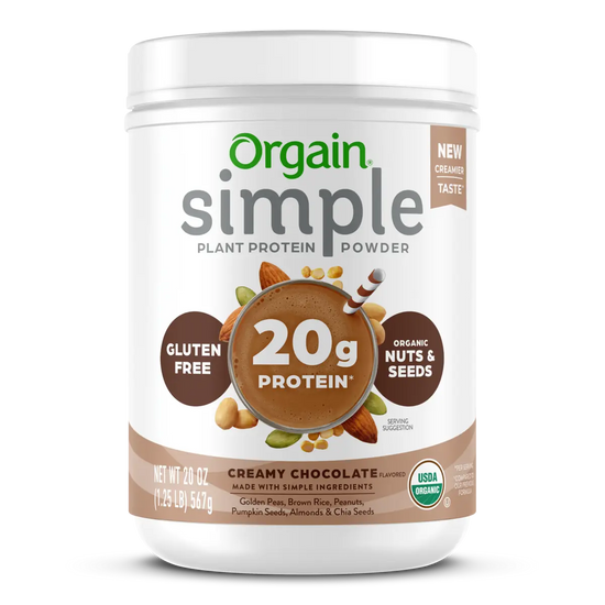 Orgain Simple Organic Plant Protein Powder (Case of 6)