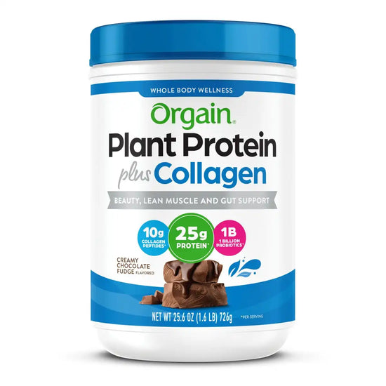 Orgain Plant Protein plus Collagen Powder (Case of 12)