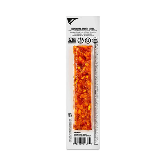 Solely Organic Mango Fruit Jerky Strip 0.8oz PS (12ct)