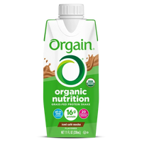Orgain Organic Nutrition Grass-Fed Shake - Iced Café Mocha (3 4-Packs)