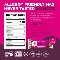 88 Acres Triple Berry Seed Blend Oat Bar 1.6oz (9ct)