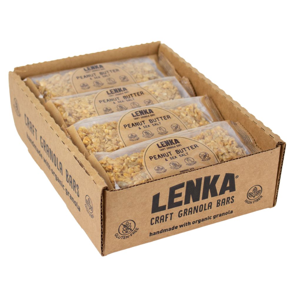 Lenka Peanut Butter Granola Bars 2.25oz (12ct)