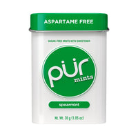 PUR Spearmint Mints Tin 30g / 1.05oz (12ct)