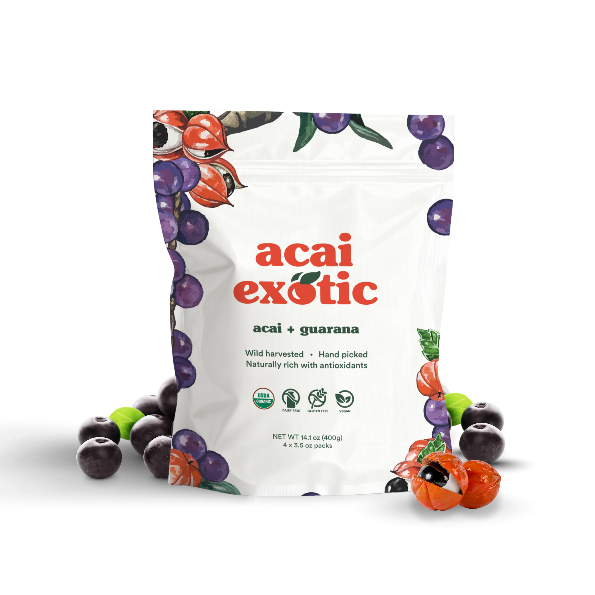 Acai Exotic Acai + Guarana Retail Case - Wholesale