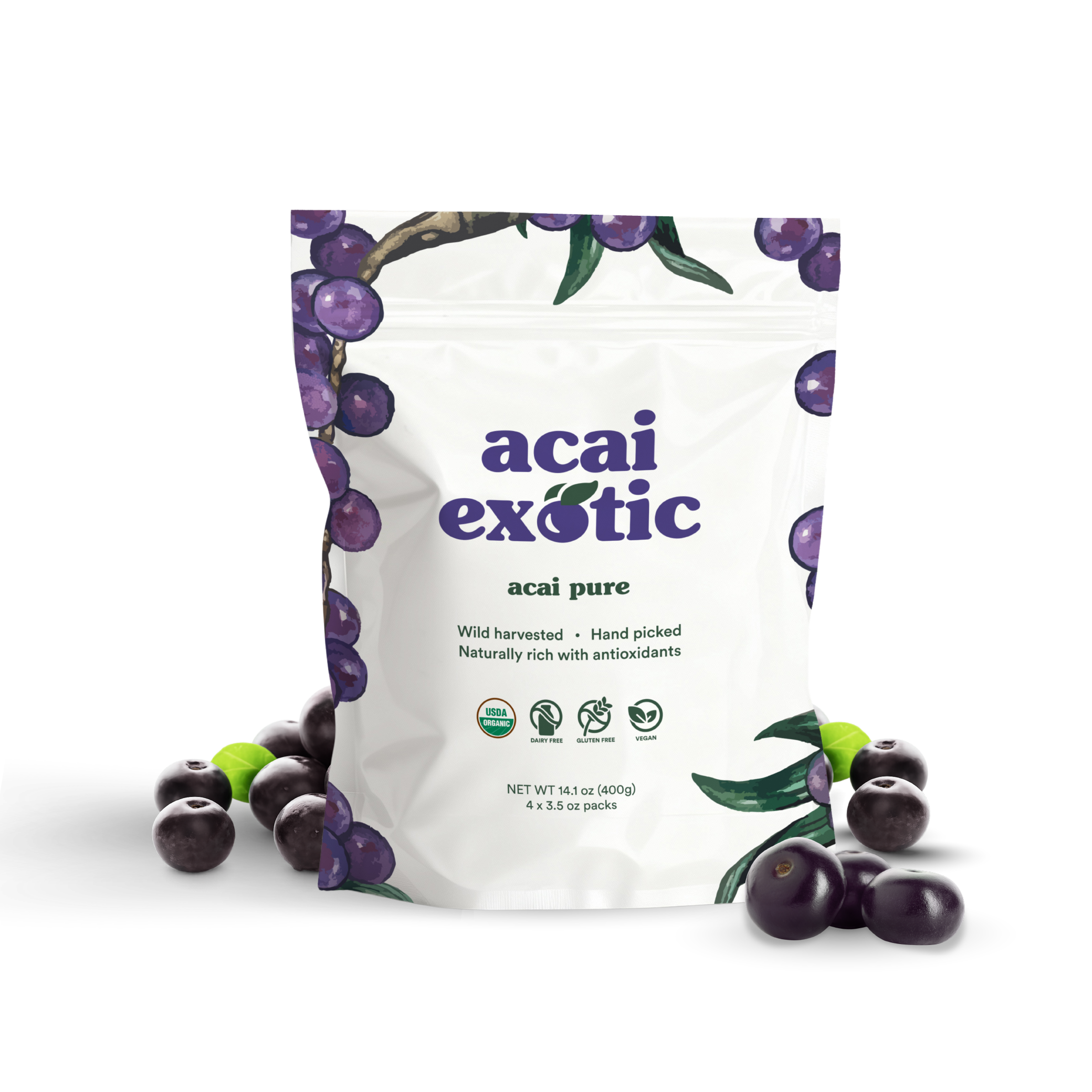 Acai Exotic Pure Acai Retail Case - Wholesale