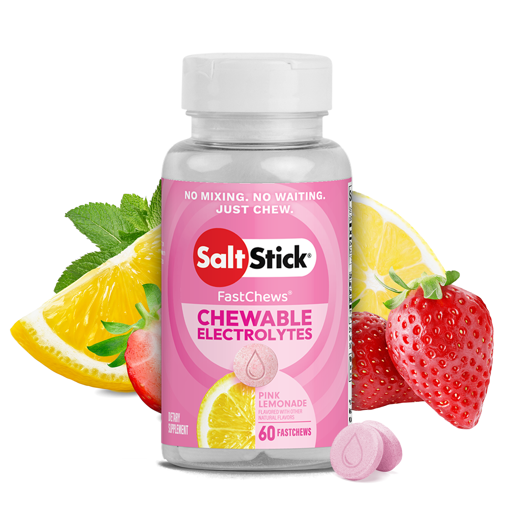 SaltStick FastChews Pink Lemonade