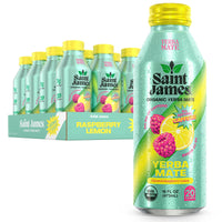 Raspberry Lemon Yerba Mate - 150 mg Caffeine, 12 Bottles