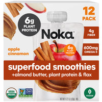 Noka - Apple Cinnamon +Almond Butter - 12pk