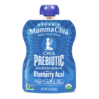 Blueberry Acai Organic Chia Prebiotic Squeeze
