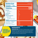 Blake's Breakfast Bars + 5g Protein, Cinnamon Roll, 30 Bars