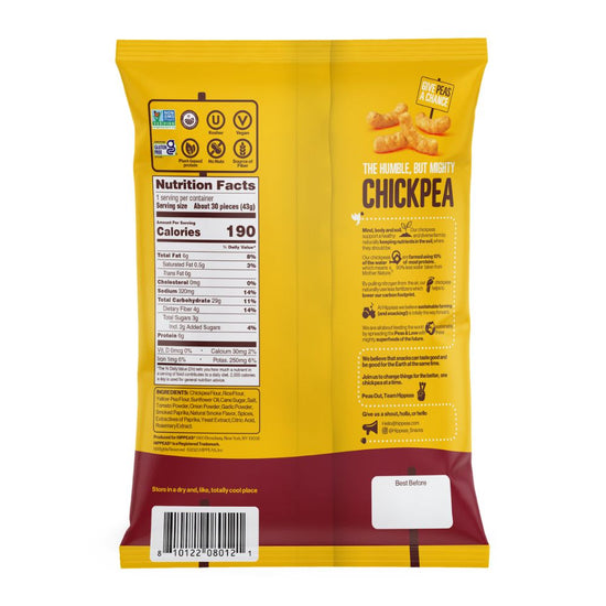 Hippeas Bohemian Barbecue Chickpea Puffs 1.5oz (12ct)