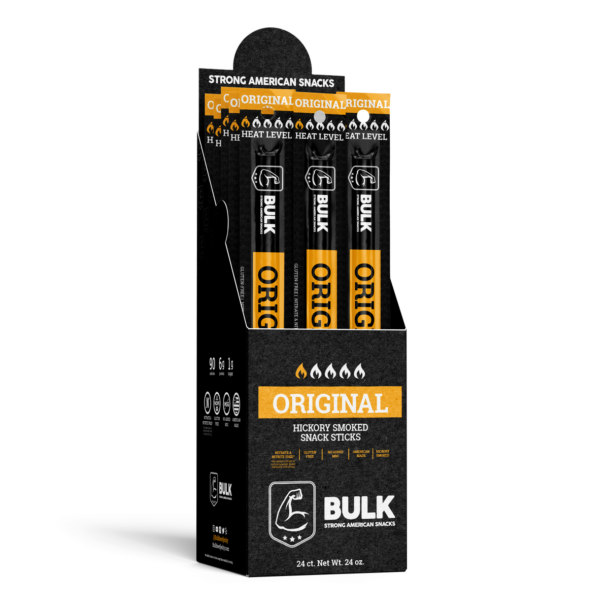 BULK Original Meat Sticks 24 ct box