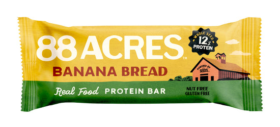88 Acres Banana Bread Pumpkin Seed Protein Bar 1.9oz (9ct)