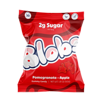 Blobs Pomegranate Apple Gummy Candy 1.8oz (6ct)