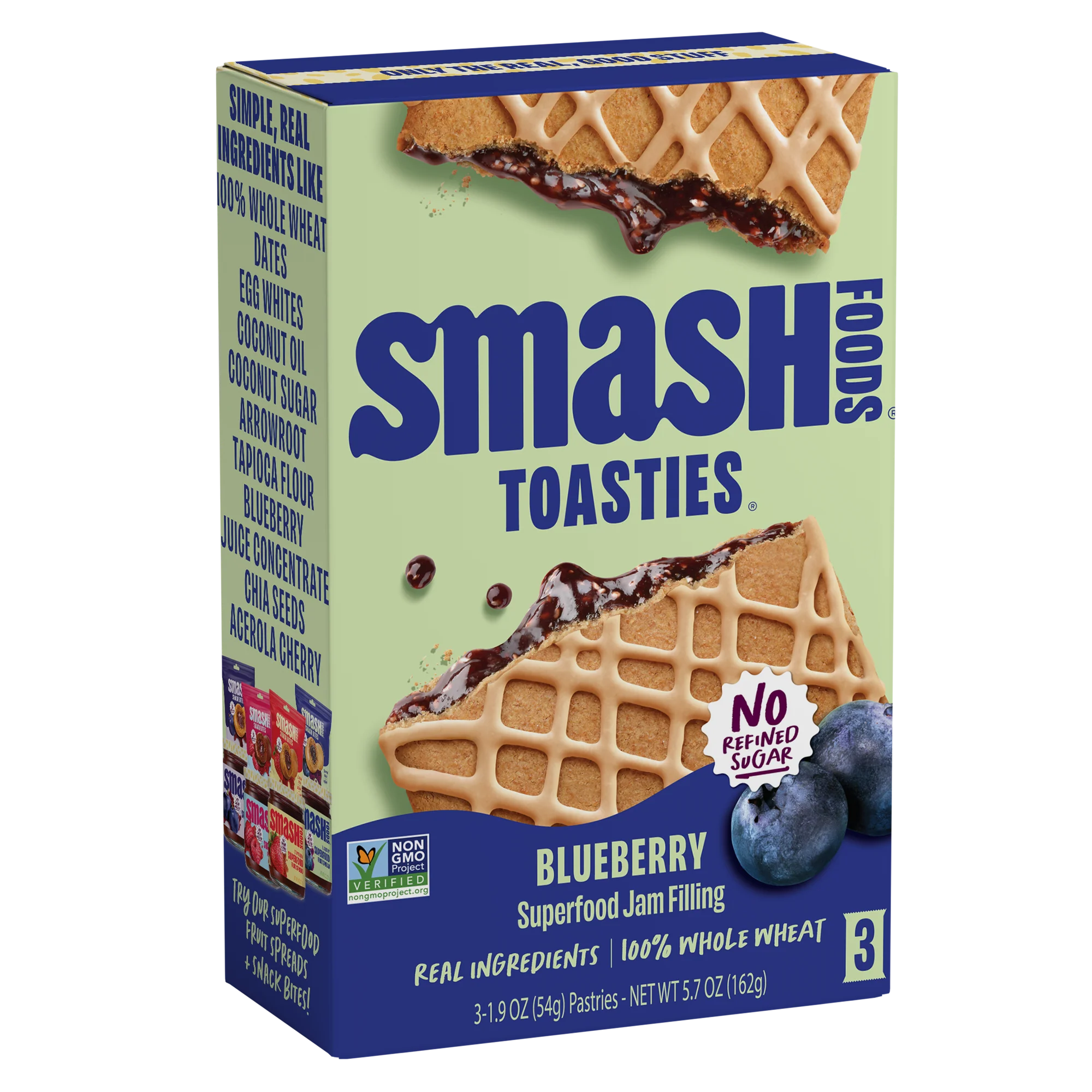Blueberry Toasties (9 Toasties)