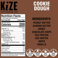 Kize Bar - Cookie Dough (10 Pack)