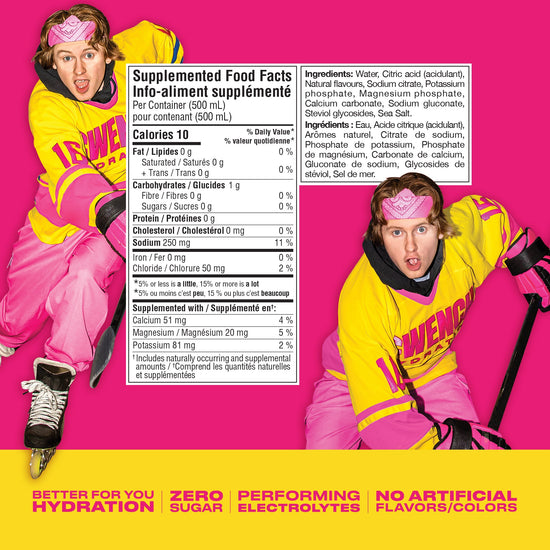 CWENCH Sports Drink — Pink Lemonade (12-pack, 16.9oz)