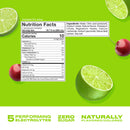 CWENCH Sports Drink Cherry Lime — Nutrition Facts
