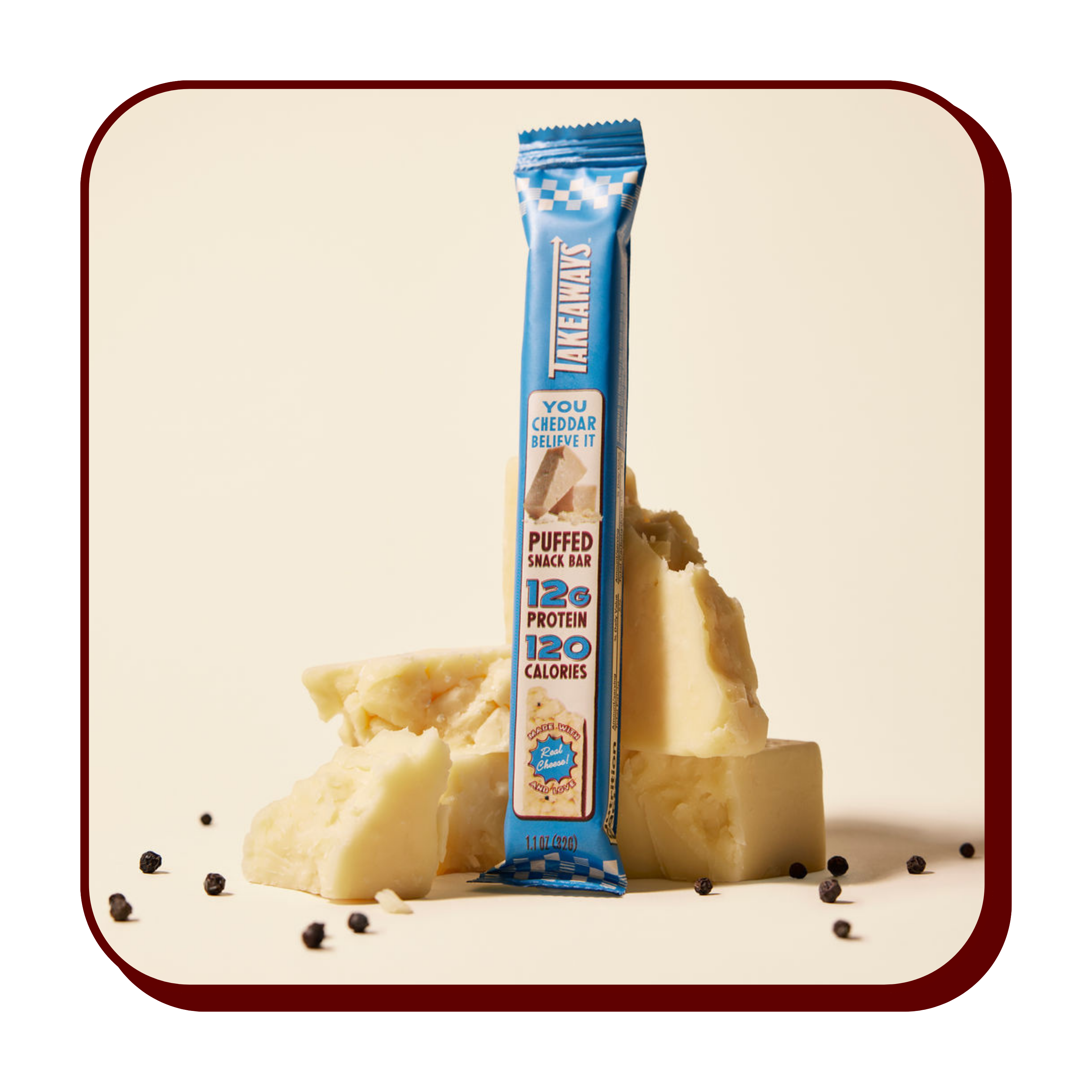 Takeaways - White Cheddar (12 Counts)