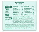 Goodles Cheddy Mac Cup nutrition facts