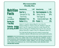 Goodles Cheddy Mac Cup nutrition facts