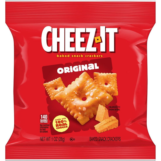 Cheez-It Original Baked Snack Crackers 1oz (40ct)
