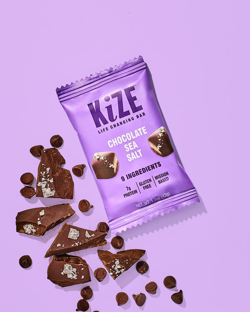 Kize Bar - Chocolate Sea Salt (10 Pack)