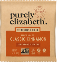 Superfood Oatmeal with Prebiotic Fiber Classic Cinnamon 60ct