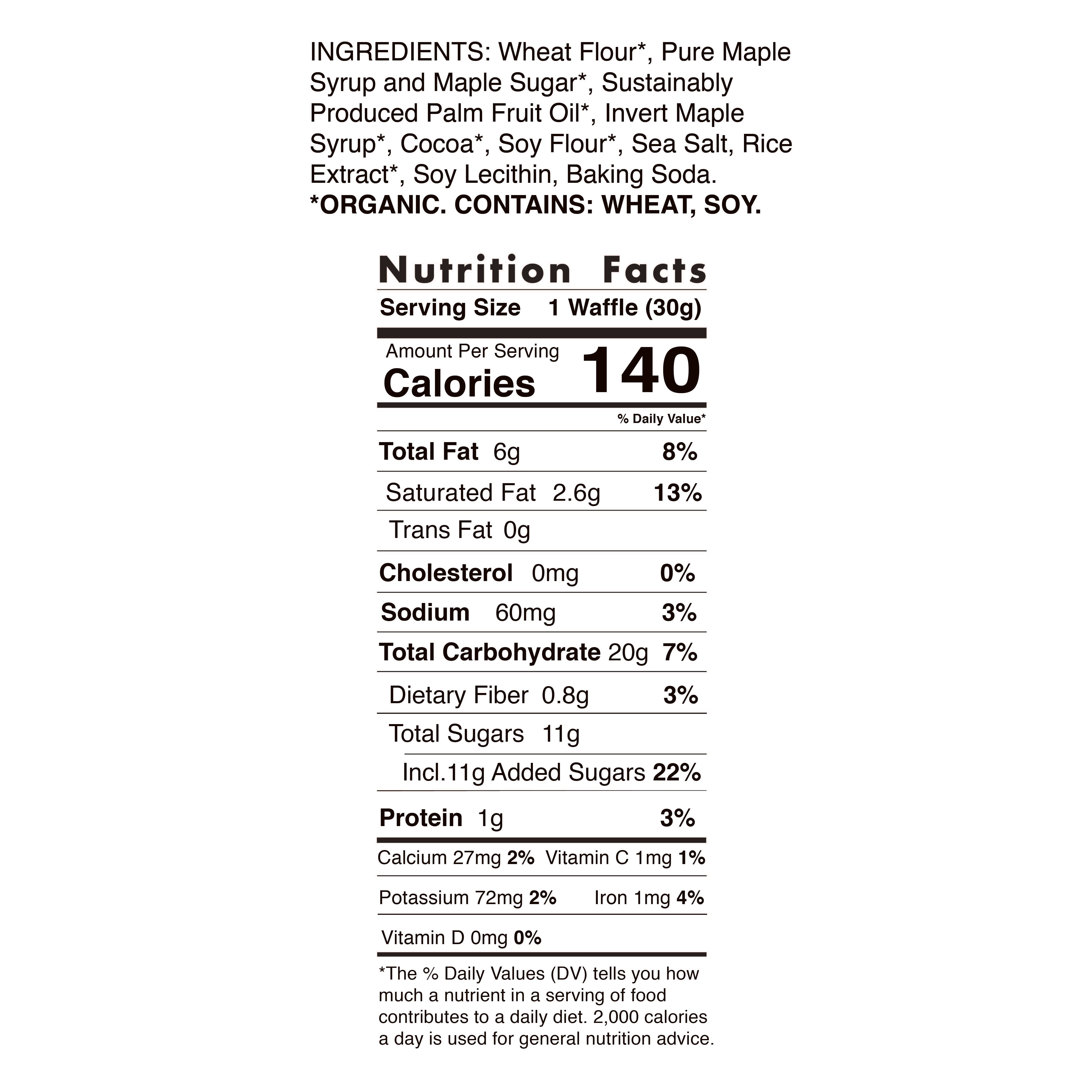 UnTapped Cocoa Energy Waffle (64 units, master case available)