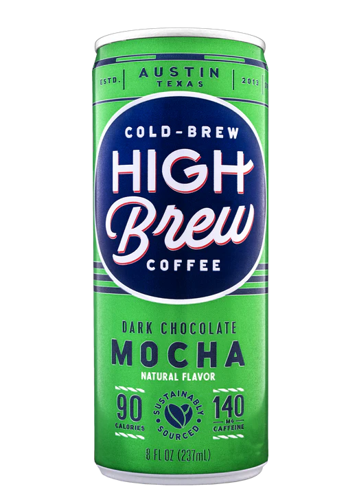 High Brew Dark Chocolate Mocha 8 oz (12 Cans)