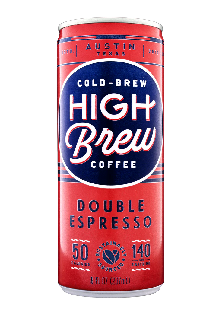 High Brew Double Espresso 8 oz (12 Cans)