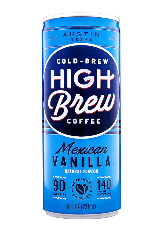 High Brew Mexican Vanilla 8 oz (12 Cans)