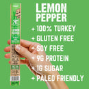 Righteous Felon Lemon Pepper Turkey Stick 1oz (24ct)