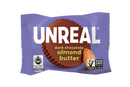 UNREAL - Mini Dark Chocolate Almond Butter Cups (Caddy of 40 Individually Wrapped Cups)