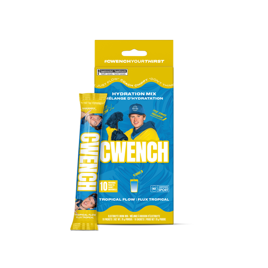 CWENCH Hydration Mix — Tropical Flow (12 cases of 10 sticks)