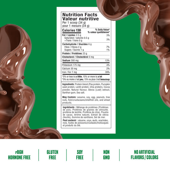 CWENCH Vegan Protein Blend — Chocolate (6 count case)