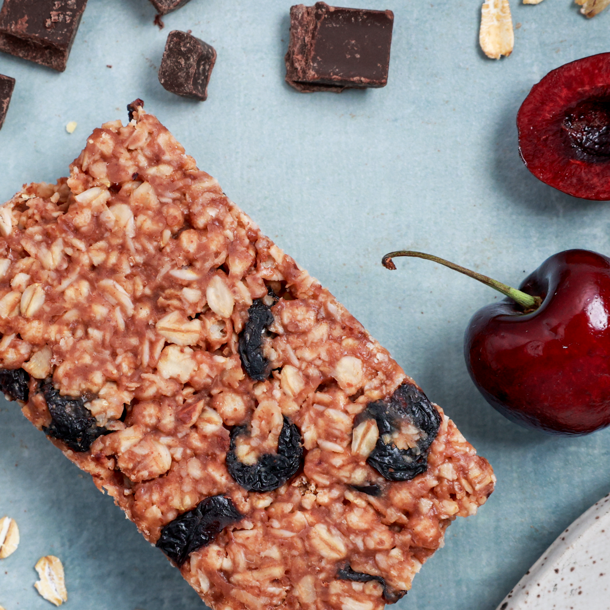 Dark Chocolate Cherry & Almond Bars