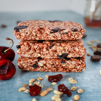 Dark Chocolate Cherry & Almond Bars