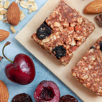 Dark Chocolate Cherry & Almond Mini Bars