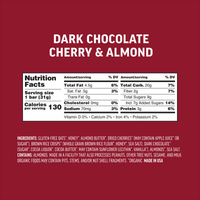 Dark Chocolate Cherry & Almond Mini Bars