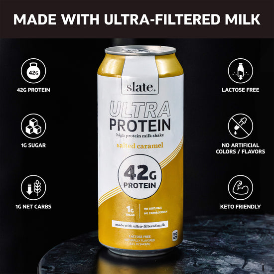 Salted Caramel 42G Ultra Protein Shake – 12 Pack