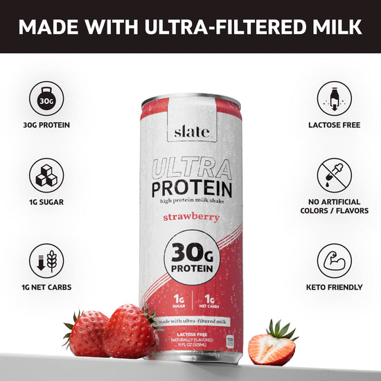 Strawberry 30G Ultra Protein Shake – 12 Pack