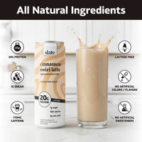 Cinnamon Swirl Latte features
