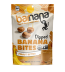 (100g, 12 Pack) Organic PEANUT BUTTER Banana Bites