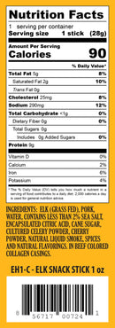 Pearson Ranch Elk Single Snack Stick - 24 Count Caddy
