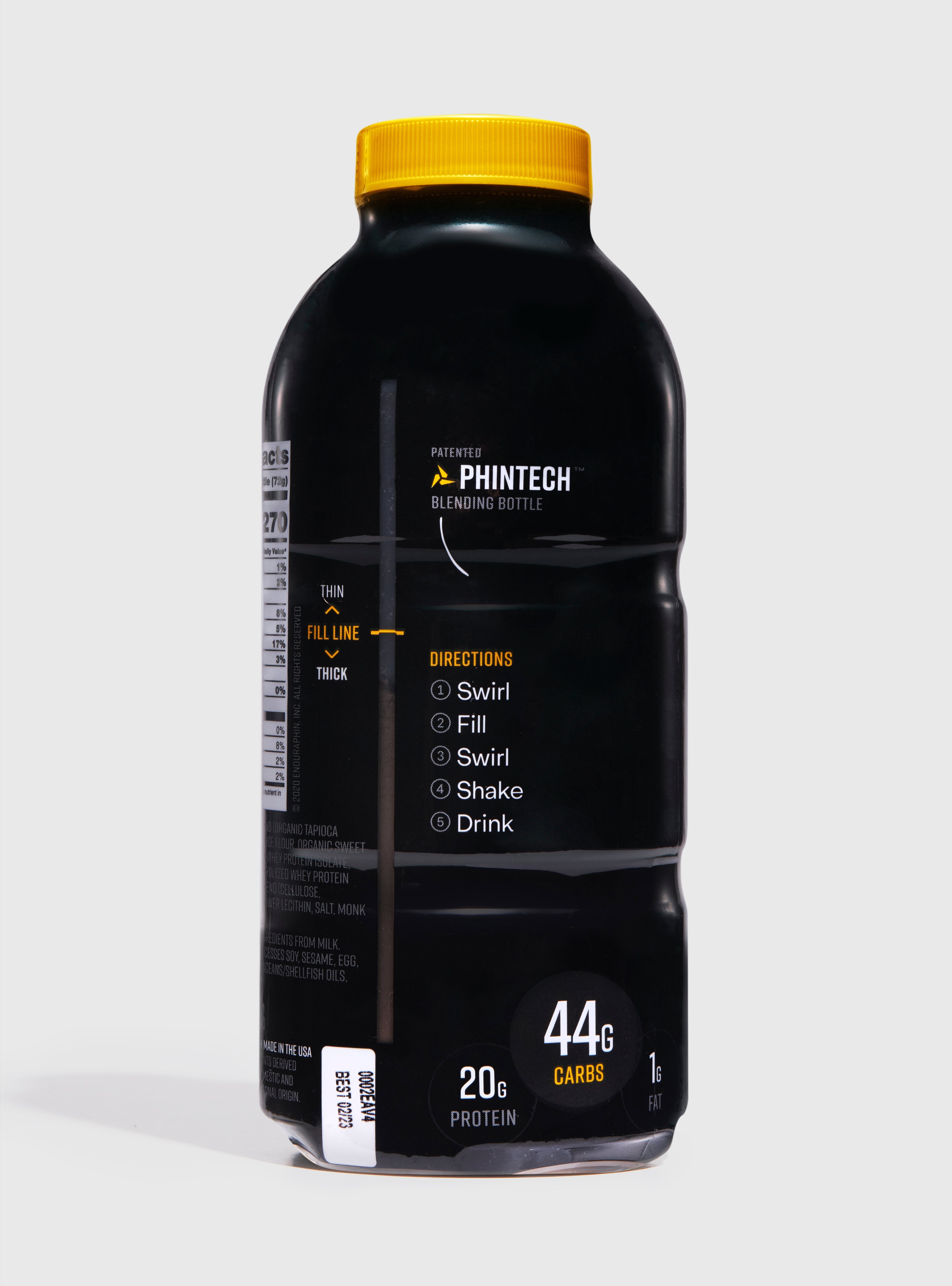Enduraphin Athletic Fuel PHINTECH™ Bottle - Chocolate