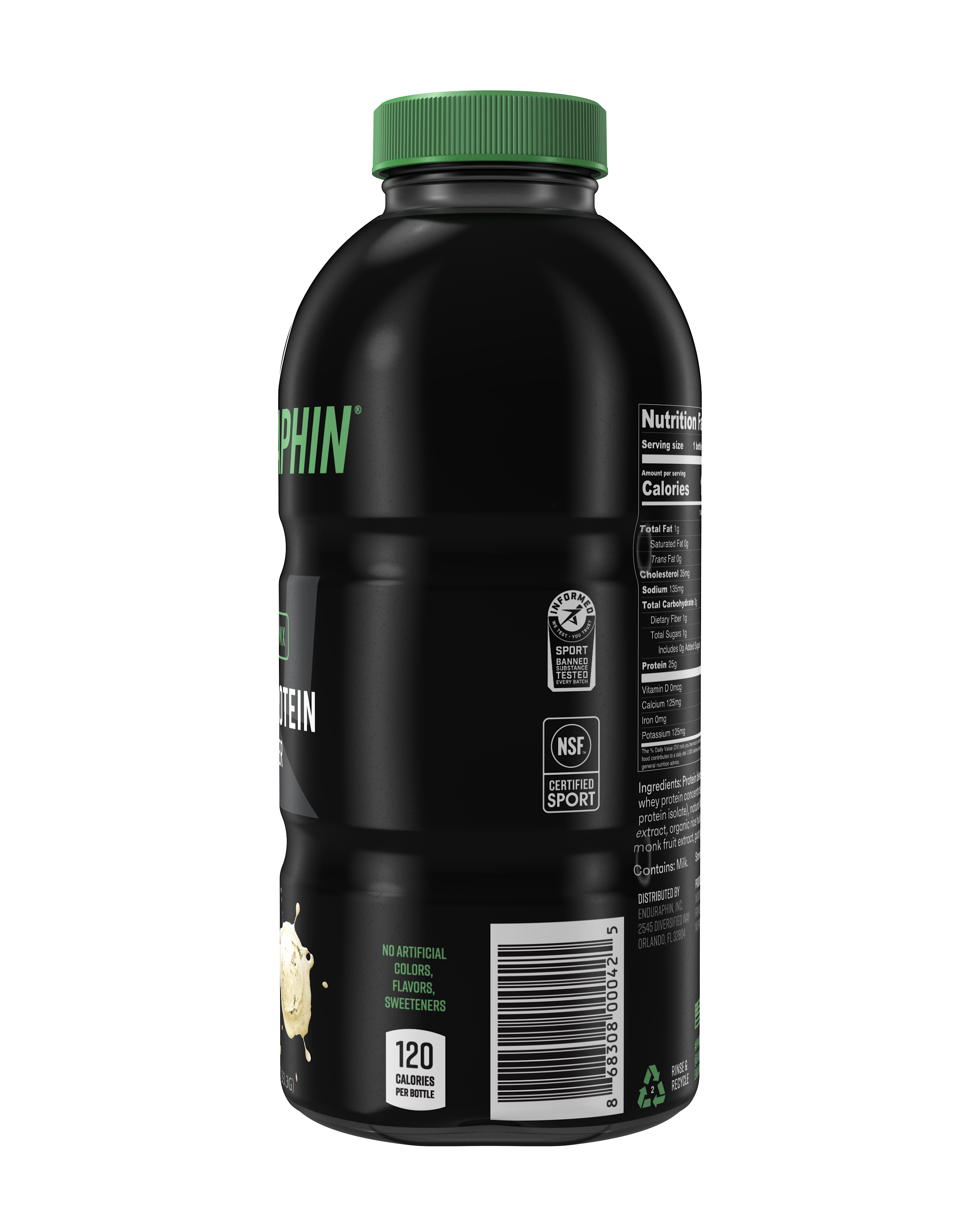 Enduraphin Whey Protein PHINTECH™ Bottle - Vanilla