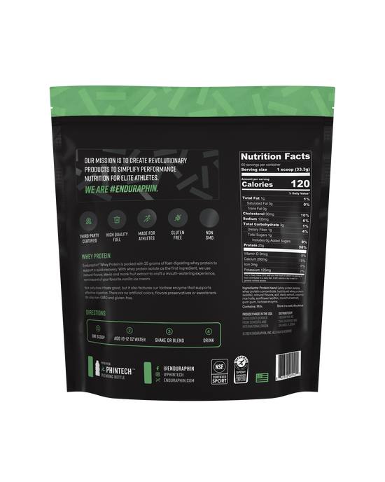 Enduraphin Whey Protein Pouch - Vanilla